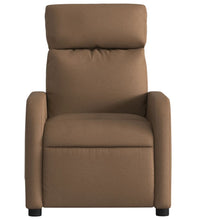 Massagesessel Braun Stoff