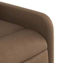 Massagesessel Braun Stoff