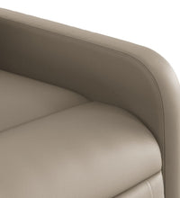 Relaxsessel Cappuccino-Braun Kunstleder