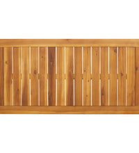 Garten-Esstisch 110x56x75 cm Massivholz Akazie