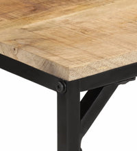Esstisch 110x55x75 cm Massives Raues Mangoholz