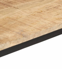Esstisch 110x55x75 cm Massives Raues Mangoholz