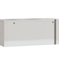 Küchen-Wandschrank mit Schiebetüren Edelstahl