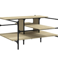 Couchtisch Sonoma-Eiche 100x100x48,5 cm Holzwerkstoff