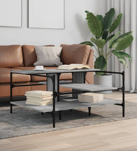 Couchtisch Grau Sonoma 100x100x48,5 cm Holzwerkstoff