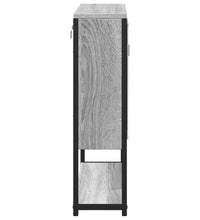 Bad-Spiegelschrank Grau Sonoma 60x16x60 cm Holzwerkstoff