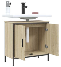 Waschbeckenunterschrank Sonoma-Eiche 60x30x60 cm Holzwerkstoff