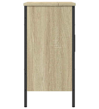 Waschbeckenunterschrank Sonoma-Eiche 60x30x60 cm Holzwerkstoff