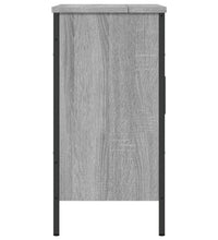 Waschbeckenunterschrank Grau Sonoma 60x30x60 cm Holzwerkstoff