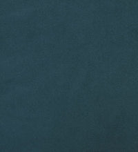 Schlafsofa 2-Sitzer mit 2 Kissen Blau Samt