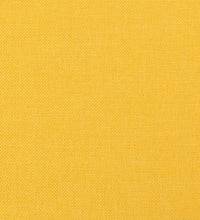 Schlafsofa 2-Sitzer Gelb Stoff