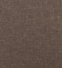 Schlafsofa 2-Sitzer Taupe Stoff