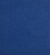 Schlafsofa 2-Sitzer mit 2 Kissen Blau Stoff