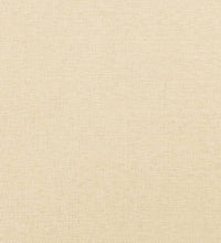 Schlafsofa 2-Sitzer Creme Stoff