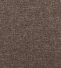 Schlafsofa 2-Sitzer Taupe Stoff