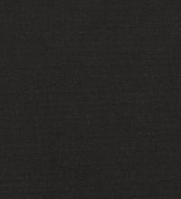 Schlafsofa 2-Sitzer mit 2 Kissen Schwarz Stoff