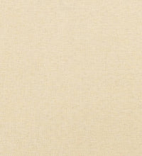 Schlafsofa 2-Sitzer Creme Stoff