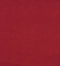 Schlafsofa 2-Sitzer Weinrot Samt