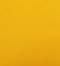 Schlafsofa 2-Sitzer Gelb Samt