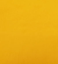 Schlafsofa 2-Sitzer mit 2 Kissen Gelb Samt