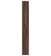 Schuhschrank mit 4 Klappen Braun Eiche-Optik 80x21x163,5 cm