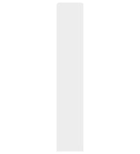 Schuhschrank mit 4 Klappen Weiß 60x34x187,5 cm