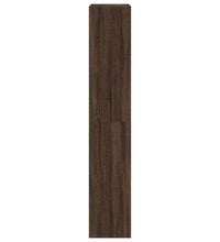 Schuhschrank mit 4 Klappen Braun Eiche-Optik 60x34x187,5 cm