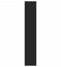 Schuhschrank mit 4 Klappen Schwarz 80x34x187,5 cm