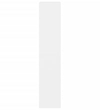 Schuhschrank mit 4 Klappen Weiß 60x42x204 cm