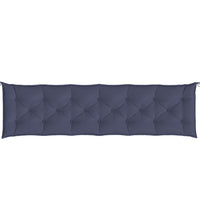 Gartenbank-Auflage Marineblau 200x50x7 cm Oxford-Gewebe