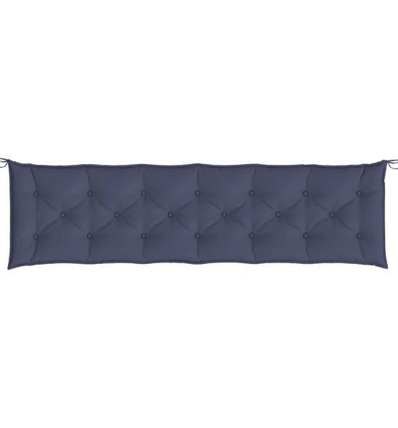 Gartenbank-Auflage Marineblau 200x50x7 cm Oxford-Gewebe