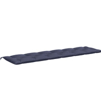 Gartenbank-Auflage Marineblau 200x50x7 cm Oxford-Gewebe