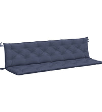 Gartenbank-Auflagen 2 Stk. Marineblau 200x50x7 cm Oxford-Gewebe