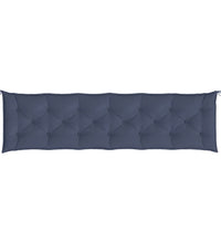 Gartenbank-Auflagen 2 Stk. Marineblau 200x50x7 cm Oxford-Gewebe