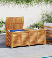 Gartenbox mit Lüftungsschlitzen 150x50x56 cm Massivholz Akazie