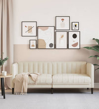 2-Sitzer-Sofa Leinen