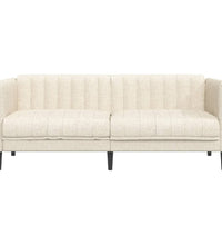 2-Sitzer-Sofa Leinen