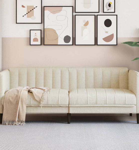 2-Sitzer-Sofa Leinen