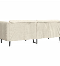 3-Sitzer-Sofa Leinen