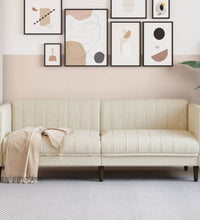 3-Sitzer-Sofa Leinen