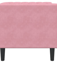 Chesterfield-Sessel Rosa Samt