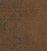Chesterfield-Sessel Braun Kunstleder in Wildleder-Optik