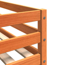 Etagenbett Wachsbraun 90x200 cm Massivholz Kiefer