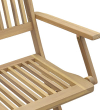 7-tlg. Garten-Essgruppe Massivholz Akazie