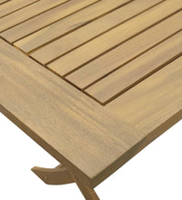 7-tlg. Garten-Essgruppe Massivholz Akazie