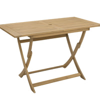 7-tlg. Garten-Essgruppe Massivholz Akazie