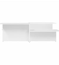 Couchtische 2 Stk. Weiß Holzwerkstoff