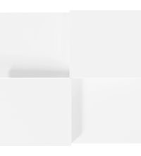 Couchtische 2 Stk. Weiß Holzwerkstoff