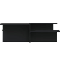 Couchtische 2 Stk. Schwarz Holzwerkstoff