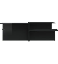 Couchtische 2 Stk. Hochglanz-Schwarz Holzwerkstoff